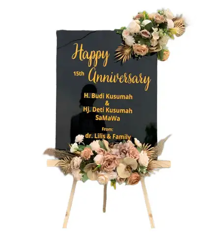 Papan Bunga Akrilik Keturen